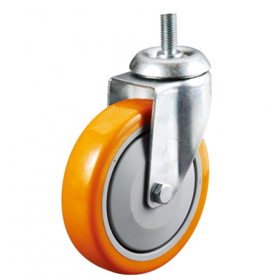 5-inch Medium duty Swivel PU Caster